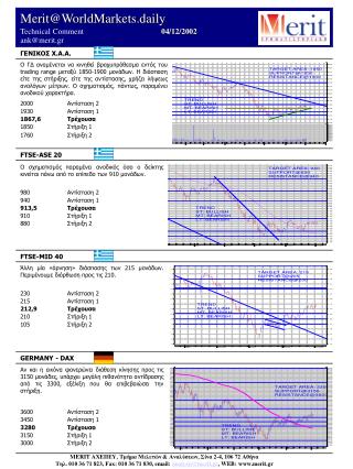 Merit@WorldMarkets.daily Technical Comment 	 	 04 / 12/2002 ank@merit.gr