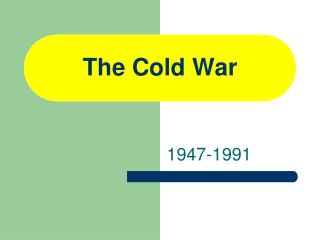 The Cold War