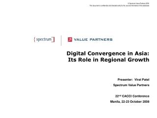 Digital Convergence in Asia: Its Role in Regional Growth