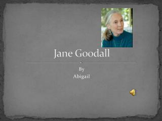 Jane Goodall