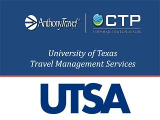 University of Texas Travel Management Services