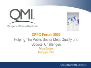 Discussion Agenda