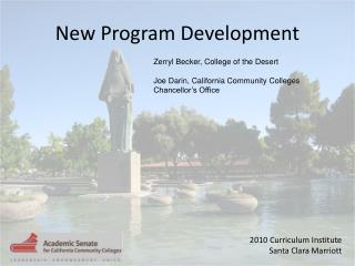 New Program Development