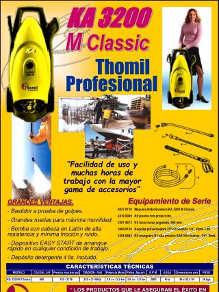 “Facilidad de uso y muchas horas de trabajo con la mayor gama de accesorios”