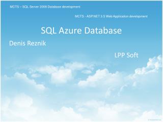 SQL Azure Database