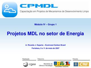 Projetos MDL no setor de energia