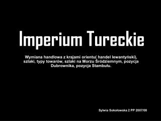 Imperium Tureckie