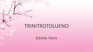 TRINITROTOLUENO