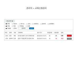 ● 전체 ○ 어린이 ○ 청소년 ○ 성인 ○ 사회복지 ○ 동호회 ○ 문화행사