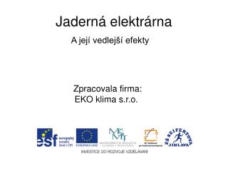 Jaderná elektrárna