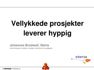 Vellykkede prosjekter leverer hyppig
