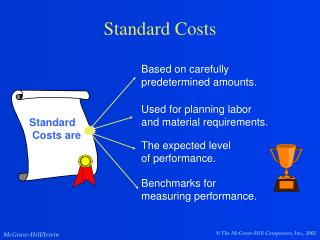 Standard Costs