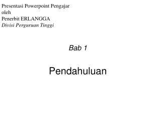 Pendahuluan