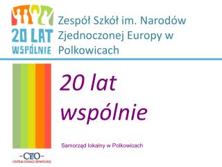 Zespół Szkół im. Narodów Zjednoczonej Europy w Polkowicach