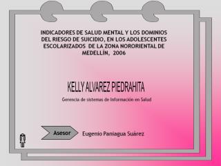 INDICADORES DE SALUD MENTAL