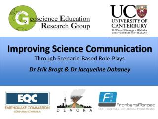 Improving Science Communication Through Scenario-Based Role-Plays