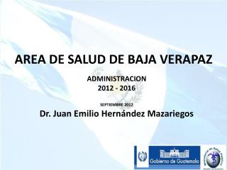 AREA DE SALUD DE BAJA VERAPAZ