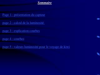 Sommaire