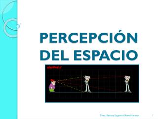 PERCEPCIÓN DEL ESPACIO