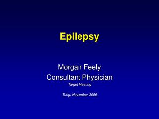 Epilepsy