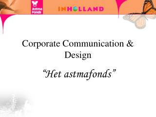 Corporate Communication &amp; Design