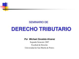 SEMINARIO DE