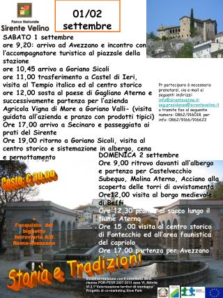 01/02 settembre