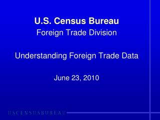 U.S. Census Bureau