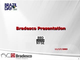 Bradesco Presentation