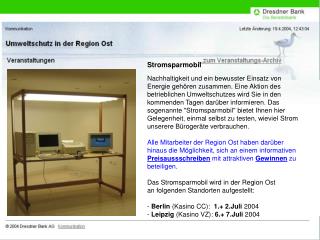Stromsparmobil