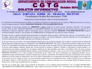DEPARTAMENTO DE COMUNICACION SOCIAL