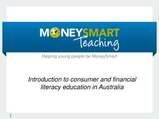 Introduction to consumer and financial literacy education in Australia