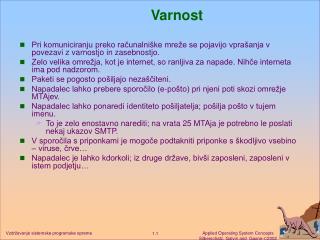 Varnost