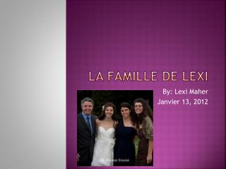 La Famille de Lexi