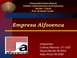 Empresa Alfovenca