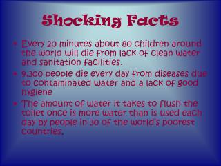 Shocking Facts