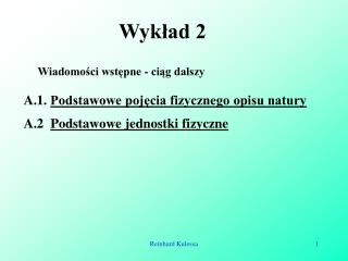 Wykład 2
