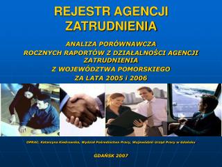 REJESTR AGENCJI ZATRUDNIENIA