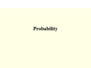 Probability