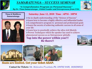 An in-depth understanding of the “Science of Success”