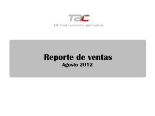 Reporte de ventas