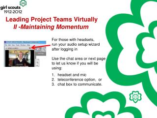 Leading Project Teams Virtually