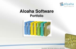 Aloaha Software Portfolio