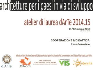 COOPERAZIONE &amp; DIDATTICA Irene Caltabiano