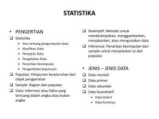 STATISTIKA