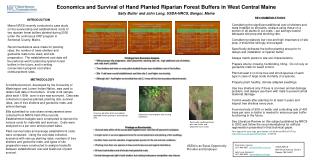 Economics and Survival of Hand Planted Riparian Forest Buffers in West Central Maine