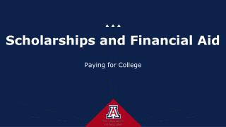 Scholarships and Financial Aid