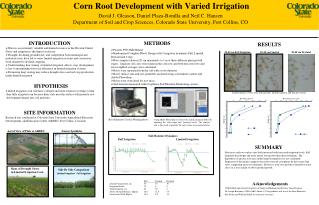 Root Elutriator Used in Washing Roots