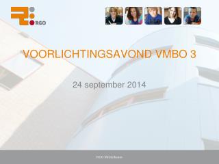 Voorlichtingsavond VMBO 3