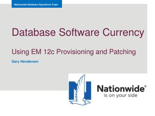 Database Software Currency Using EM 12c Provisioning and Patching